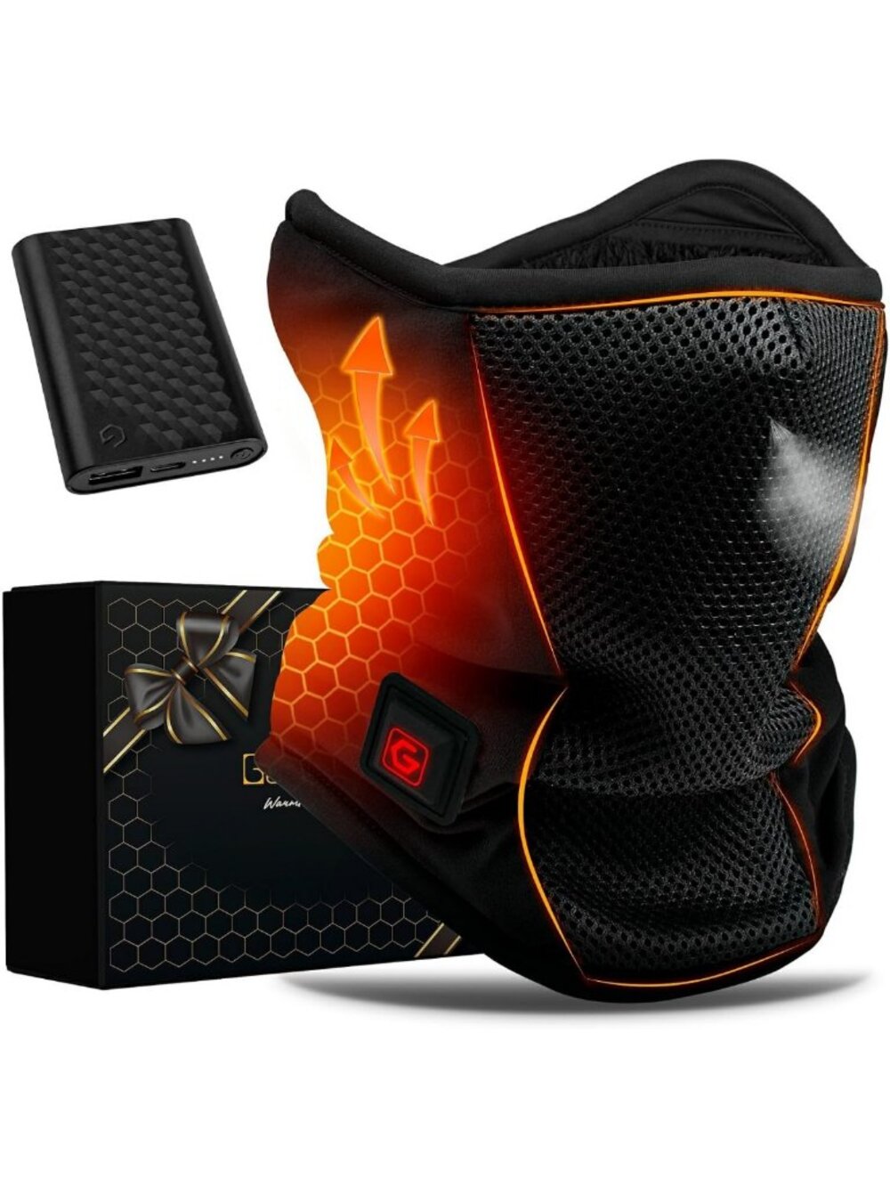 Heated Balaclava Hat for Men & Women - 6000 mAh Rechargeable Electric Winter